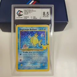 Carte Pokemon : Magicarpe Brillant 66/64 Celebrations 25 ans FR CCC 8.5 - Image 1