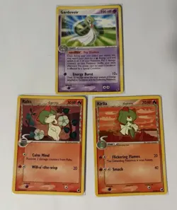 Pokemon Gardevior, Kirlia, Ralts Evolution Lot: Ex Battle Stadium, Delta Species - Image 1