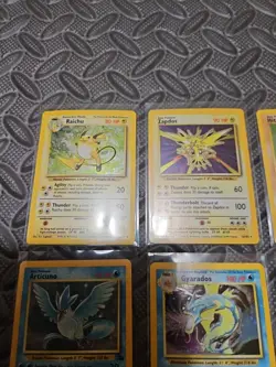 🔥🔥 WOTC Pokemon Holo Lot 9, Base Set, Jungle, Fossil, Rare, Gyarados, Raichu - Image 2