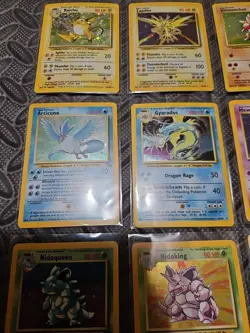 🔥🔥 WOTC Pokemon Holo Lot 9, Base Set, Jungle, Fossil, Rare, Gyarados, Raichu - Image 3