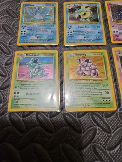 🔥🔥 WOTC Pokemon Holo Lot 9, Base Set, Jungle, Fossil, Rare, Gyarados, Raichu - Image 4