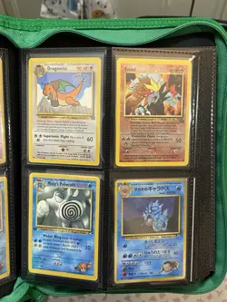 Vintage Pokemon Binder Collection WOTC Lot, Base Set, 1st Editions,Holo’s Etc - Image 3