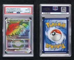 Secret - Regidrago VSTAR Pokemon Sword & Shield Silver Tempest PSA 10 GEM MT - Image 3