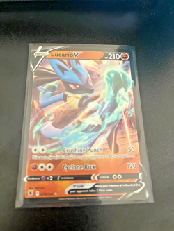 Lucario V - 078/189 Ultra Rare Astral Radiance Pokemon TCG Near Mint - Image 1