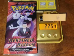 22.54g (Heaviest in Lot) Destined Rivals Pokemon Booster Pack - Sealed #495 - Image 1