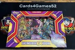 Pokemon TCG Gengar EX BOX Collection from 2016 New Factory Sealed Box - Image 1
