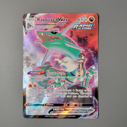 Pokemon TCG Rayquaza VMAX TG20/TG30 Full Art - Silver Tempest Trainer Gallery NM - Image 1