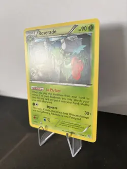 Pokemon Roserade Dragons Exalted Rare 15/124 LP - Image 2