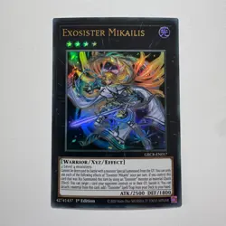 Exosister Mikailis - GRCR-EN017 | 1st Edition Ultra Rare NM YuGiOh! - Image 1
