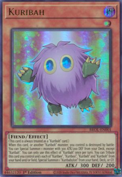 1X NM Kuribah - BROL-EN001 - Ultra Rare 1st Edition yugioh - Image 1