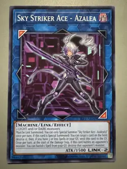 YUGIOH SKY STRIKER ACE - AZALEA ASIA ENGLISH SLF1-AE048 COMMON NON-FOIL - Image 1