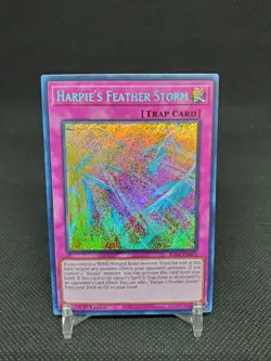 Harpie’s Feather Storm RA01-EN073 Secret Rare 1st Edition NM Yugioh Card - Image 1