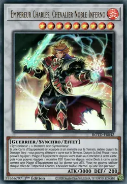 Yu Gi Oh ! Deck Chevalier Noble Inferno pret pour etre jouer neuf en Francais - Image 1