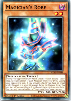 Magician’s Robe - TDIL-EN018 - Common - Yugioh - Image 1