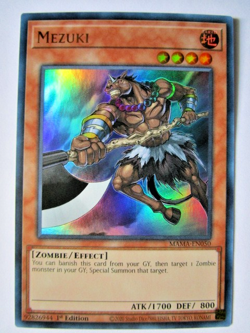 Yugioh! Mezuki Mama-en050 Ultra Rare 1st Ed Near Mint!! - Image 1