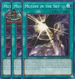 Yugioh! 3x Mutiny in the Sky DUAD-EN083 Common 1st Ed NM - Image 1