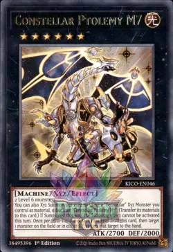 1st ed Constellar Ptolemy M7 rare KICO-EN046 Yugioh - Image 1