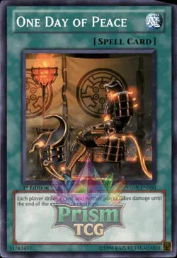 1st Ed One Day of Peace PHSW-EN060 Yugioh - Image 1