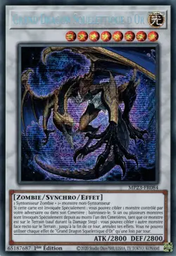 Yu-Gi-Oh! - Grand Dragon Squelettique d'Or - MINT/NMINT - FR - 1st - Image 1