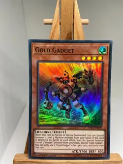 Gold Gadget - Super Rare 1st Edition FIGA-EN009 - NM - YuGiOh - Image 1