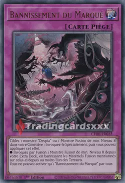 Yu-Gi-Oh! Bannissement du Marque : UR CH01-FR035 - Image 1