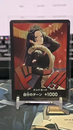 DON !! Card (Boa Hancock) EB03 - Japanese One Piece Heroines Edition - Image 1
