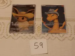2 Pokemon x Van Gogh Black Star Promo ACG Art Card - Image 1