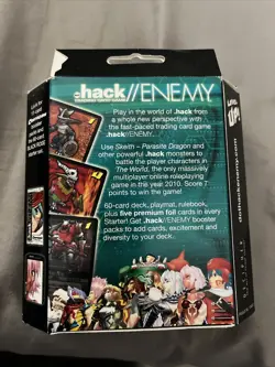 Dot Hack Enemy Contagion Kite Starter Set New 60 Cards - Image 2