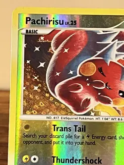 Pokemon Card - Pachirisu Majestic Dawn 43/100 Uncommon Reverse Holo - Image 3