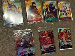 Seven-Eleven Limited One Piece Card Game Promo Japanese Set of 7 - Image 1