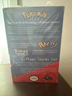 Pokemon Trading Card Game, Trainer Video 2-Player Starter Set Factory Sealed - Image 3