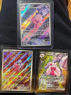 Tinkaton -Tinkatuff -Tinkatink ir/ Sir ,3-card Pokemon lot - Image 1