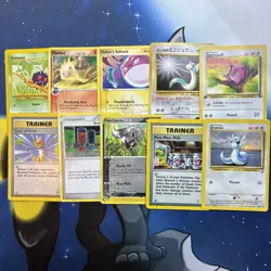 Pokemon TCG Vintage Old school Lot Of 10 Pokemon Cards - Image 1