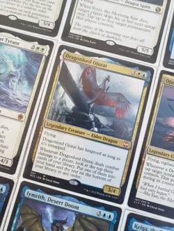 Custom Commander deck Blue/White DRAGONS Dragonlord Ojutai Magic Duel 100 cards - Image 1