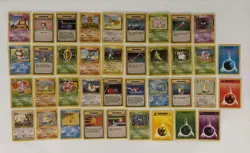 Vintage Pokemon 2000 Base Set 2 - 38 Cards - NM - Image 1