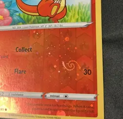HD SWIRL Charmander Reverse Cosmos Holo Promo 023/185 Pokemon Card Light Play - Image 4