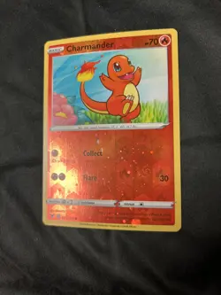 HD SWIRL Charmander Reverse Cosmos Holo Promo 023/185 Pokemon Card Light Play - Image 5