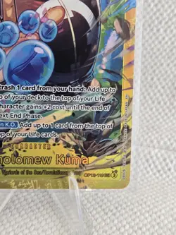 Bartholomew Kuma SEC OP12-119 Legacy of the Master One Piece Card Game English - Image 5