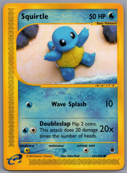 Pokemon Card - Squirtle Expedition 131/165 Non Holo - Image 5