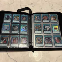 Yu-Gi-Oh! TCG Card Collection With Binder Lot Of 278 Cards Yugioh #10 - Image 1