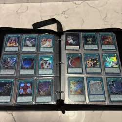 Yu-Gi-Oh! TCG Card Collection With Binder Lot Of 278 Cards Yugioh #10 - Image 3