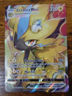Zeraora VMAX GG42/GG70 Crown Zenith Gallery Holo Pokemon Card NM-MINT - Image 1