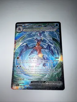Pokemon Garchomp EX Holo Ultra Rare TCG Card Paradox Rift 245/182 - Image 1