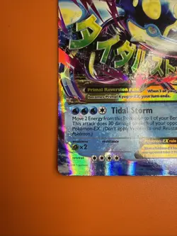 Pokemon Primal Kyogre EX (Alpha) 55/160 XY Primal Clash Holo LP-MP Ships Free! - Image 3