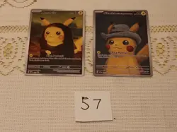 2 Pokemon x Van Gogh Black Star Promo ACG Art Card - Image 1