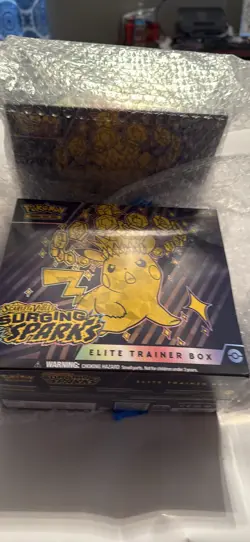 Pokemon TCG Surging Sparks Elite Trainer Box - SV08 Factory Sealed - Image 2