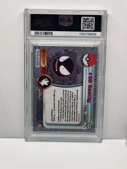2000 TOPPS CHROME POKEMON T.V. #92 GASTLY PSA 10 GEM MINT - Image 2