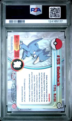 2000 TOPPS CHROME POKEMON T.V. #55 GOLDUCK PSA 10 - Image 2