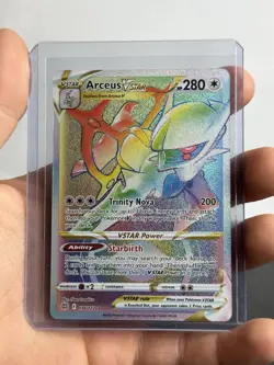 Pokemon Arceus VSTAR 176/172 Secret Rare Brilliant Stars NM - Image 1