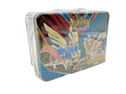 Pokemon TCG: 2020 Spring Sword & Shield Collector's Tin Chest Lunch Box Sealed - Image 1